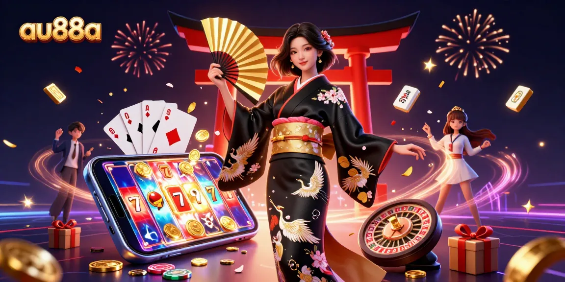 Experience exceptional gaming wins with au88a’s vibrant casino-themed 3D illustration.