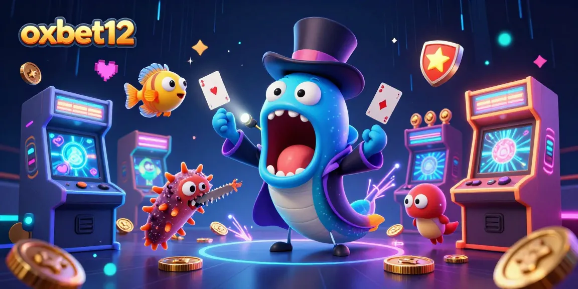 Experience thrilling gaming with the vibrant oxbet12 underwater casino adventure scene featuring animated characters.