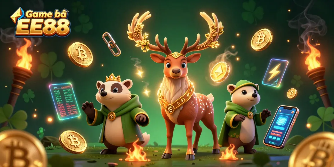 Engage with Game bài EE88 for thrilling online casino adventures featuring vibrant characters and innovative game elements.